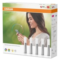 OSRAM Smart+ (x5) Mini Piquet De Jardin LED (Kit De Démarrage) Connecté - Couleurs 4,2W - Pilotable Via Une Passerelle Zigbee -OSRAM || Philips || Bosch Soldes osram smart x5 mini piquet de jardin led kit de demarrage connecte couleurs 4 2w pilotable via une passerelle zigbee 4058075047853 485977