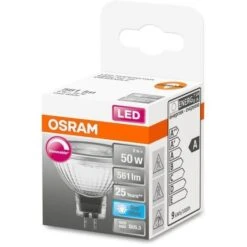 OSRAM Spot MR16 LED 36° Verre Variable - 8W équivalent 50 GU5.3 - Blanc Froid -OSRAM || Philips || Bosch Soldes osram spot mr16 led 36 verre variable 8w equivalent 50 gu5 3 blanc froid 4058075433748 659473