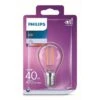 PHILIPS Ampoule LED - Sphérique Filament - E14 - 4,3-40 W - Blanc Chaud -OSRAM || Philips || Bosch Soldes philips ampoule led spherique filament e14 4 3 40 w blanc chaud 8718699648053 514740