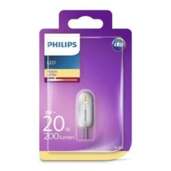 PHILIPS Capsule LED - G4 - 2-20 W - Blanc Chaud