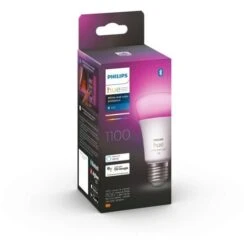 PHILIPS Hue White And Color Ambiance - Ampoule LED Connectée 10W Equivalent 75W - E27 Bluetooth X1