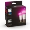 PHILIPS Hue White & Color Ambiance Ampoules LED Connectées E27 - Compatible Bluetooth -OSRAM || Philips || Bosch Soldes philips hue white color ambiance ampoules led connectees e27 compatible bluetooth 8719514328365 1367048