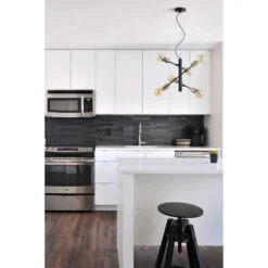 PHoeNIX Suspension 3 Bras - Ø46 X H150 Cm - Métal - Noir - Ampoules LED Fournies (x6) -OSRAM || Philips || Bosch Soldes phoenix suspension 3 bras 46 x h150 cm metal noir ampoules led fournies x6 3248116460302 565981