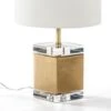 Pied De Lampe Acrylique Et Métal Doré Vera H 34 Cm -OSRAM || Philips || Bosch Soldes pied de lampe acrylique et metal dore vera h 34 cm 8435471823629 323909