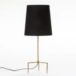 Pied De Lampe Doré En Métal Veronica H 46 Cm -OSRAM || Philips || Bosch Soldes pied de lampe dore en metal veronica h 46 cm 8435471823858 239707