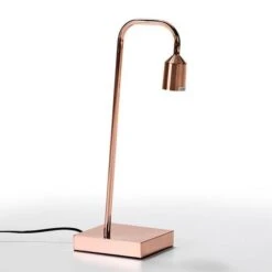 Pied De Lampe En Métal Cuivré Tyanah H 50 Cm -OSRAM || Philips || Bosch Soldes pied de lampe en metal cuivre tyanah h 50 cm 8435471823322 239677