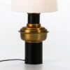 Pied De Lampe Métal Noir Et Doré Carl H 41 Cm -OSRAM || Philips || Bosch Soldes pied de lampe metal noir et dore carl h 41 cm 8435471823896 323903