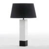 Pied De Lampe Verre Blanc Avec Socle Noir Gracias -OSRAM || Philips || Bosch Soldes pied de lampe verre blanc avec socle noir gracias 8435471818069 239731