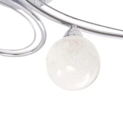 Plafonnier Avec 6 Abats-jour G9 Chromé -OSRAM || Philips || Bosch Soldes plafonnier avec 6 abats jour g9 chrome 8718475532286 605845