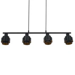 Plafonnier Noir 82 Cm E14 -OSRAM || Philips || Bosch Soldes plafonnier noir 82 cm e14 3666722503310 622148