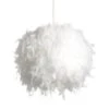 PLUME Suspension - Armature : Ø26 Cm - Avec Plume Environ Ø36 Cm - Blanche - E14 40W Non Fournie -OSRAM || Philips || Bosch Soldes plume suspension armature 26 cm avec plume environ 36 cm blanche e14 40w non fournie 3248116270031 761923