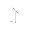 POP Lampadaire Balancier En Métal - 23 X 23 X H.140 Cm - Noir - E27 25W