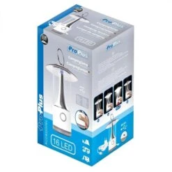 ProPlus Lanterne De Camping Rechargeable 16 LED -OSRAM || Philips || Bosch Soldes proplus lanterne de camping rechargeable 16 led 3666722330251 974426