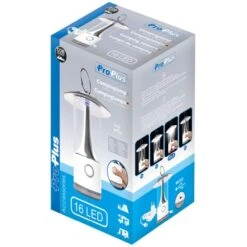 ProPlus Lanterne De Camping Rechargeable 16 LED -OSRAM || Philips || Bosch Soldes proplus lanterne de camping rechargeable 16 led 3666722330251 974428