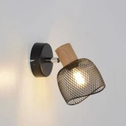 Spot Ottawa - Métal - 1 L - E14 - 25 W - Noir - COREP -OSRAM || Philips || Bosch Soldes spot ottawa metal 1 l e14 25 w noir corep 3188000778185 1133516