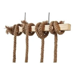 Suspension 4 Lampes - Métal Noir Et Bois - NEW DETROIT -OSRAM || Philips || Bosch Soldes suspension 4 lampes metal noir et bois new detroit 781063