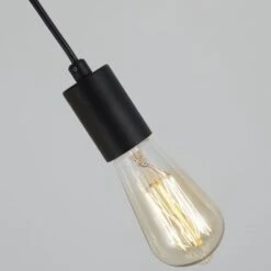 Suspension Bois Massif Foncé Et Noir Zorren -OSRAM || Philips || Bosch Soldes suspension bois massif fonce et noir rezo 3327480054901 557927