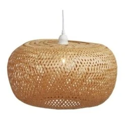 Suspension En Bambou - D 45 X H 145 Cm - Beige