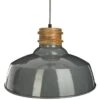 Suspension En Métal - E27 - 25 W - H. 22 Cm - Gris -OSRAM || Philips || Bosch Soldes suspension en metal e27 25 w h 22 cm gris 3560239712633 566408