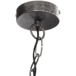 Suspension En Métal - E27 - 40 W - H. 31 Cm - Gris Foncé -OSRAM || Philips || Bosch Soldes suspension en metal e27 40 w h 31 cm gris fonce 3560238674772 565809