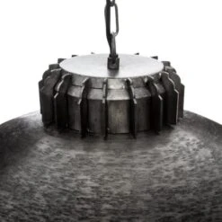 Suspension En Métal - E27 - 40 W - H. 31 Cm - Gris Foncé -OSRAM || Philips || Bosch Soldes suspension en metal e27 40 w h 31 cm gris fonce 3560238674772 565810