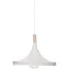 Suspension En Métal Et Bois - E27 - 40 W - H. 23 Cm - Blanc -OSRAM || Philips || Bosch Soldes suspension en metal et bois e27 40 w h 23 cm blanc 3560238988923 566019