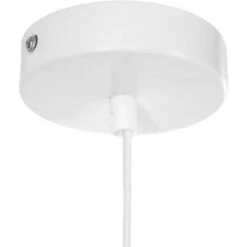 Suspension En Métal Et Bois - E27 - 40 W - H. 23 Cm - Blanc -OSRAM || Philips || Bosch Soldes suspension en metal et bois e27 40 w h 23 cm blanc 3560238988923 566020