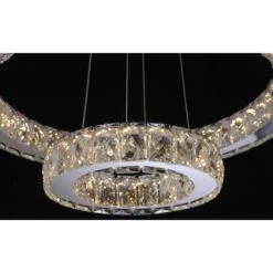 Suspension LED Métal Et Verre Transparent Cebhi -OSRAM || Philips || Bosch Soldes suspension led metal et verre transparent iceberg 3327480054932 557898