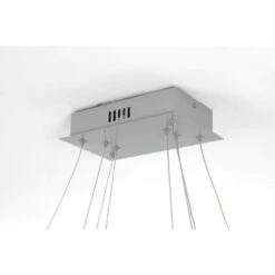 Suspension LED Métal Gris Solys -OSRAM || Philips || Bosch Soldes suspension led metal gris solax 3327480054956 532647