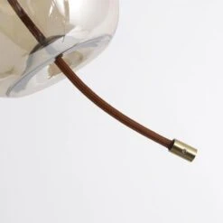 Suspension LED Verre Transparent Fumé Dalia -OSRAM || Philips || Bosch Soldes suspension led verre transparent fume odalia 3327480055144 557857