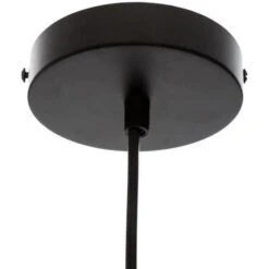 Suspension Métal - Ø 34 Cm - Noir - Fil Galt -OSRAM || Philips || Bosch Soldes suspension metal 34 cm noir fil galt 3560238659854 759286