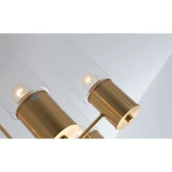 Suspension Métal Doré 6 Lampes Picko -OSRAM || Philips || Bosch Soldes suspension metal dore 6 lampes olympic 3327480055076 532626