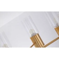 Suspension Métal Doré 6 Lampes Picko -OSRAM || Philips || Bosch Soldes suspension metal dore 6 lampes olympic 3327480055076 532627