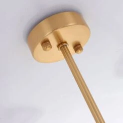 Suspension Métal Doré 8 Lampes Picko -OSRAM || Philips || Bosch Soldes suspension metal dore 8 lampes olympic xl 3327480055083 532637