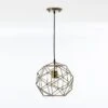 Suspension Métal Doré Charme D 32 X H 30 Cm -OSRAM || Philips || Bosch Soldes suspension metal dore 8435471820024 239871