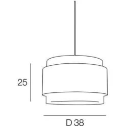 Suspension Milo - Coton Imprimé Et Raphia - Ø 38 Cm - Raphia Et Sapajou -OSRAM || Philips || Bosch Soldes suspension milo coton imprime et raphia 38 cm raphia et sapajou 3188000768865 597761