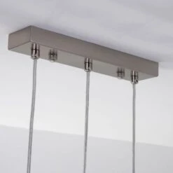 Suspension Tissu Blanc Nimalos -OSRAM || Philips || Bosch Soldes suspension tissu blanc solamine 3327480055212 532548