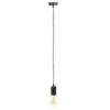 THE HOME DECO LIGHT Suspension LA12101 - Vintage - Noir Alu Cablé - Noir Et Blanc M8